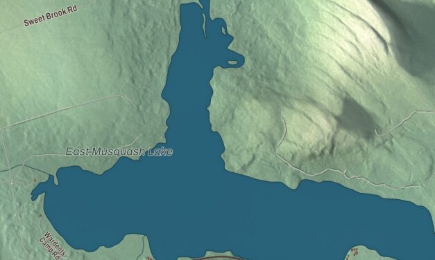 Map of Topsfield, Maine