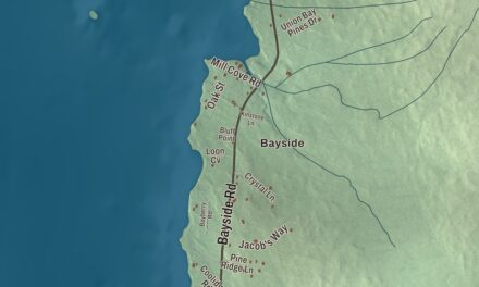 Map of Trenton, Maine