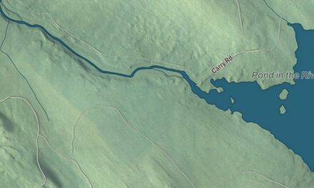 Map of Upton, Maine
