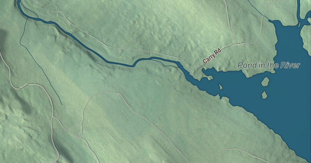 Map of Upton, Maine