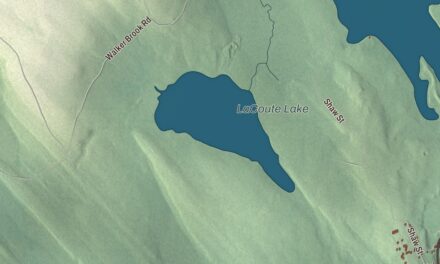 Map of Vanceboro, Maine