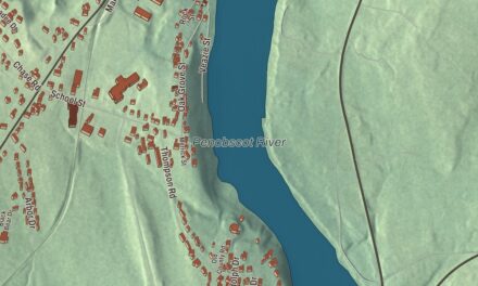 Map of Veazie, Maine