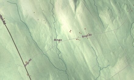Map of Waite, Maine