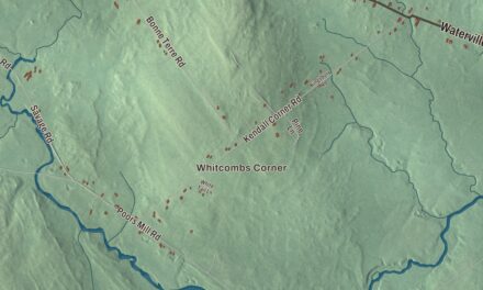 Map of Waldo, Maine