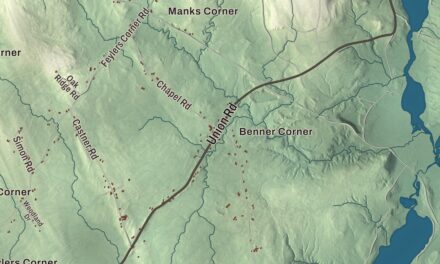 Map of Waldoboro, Maine