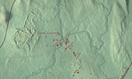 Map of Wales, Maine
