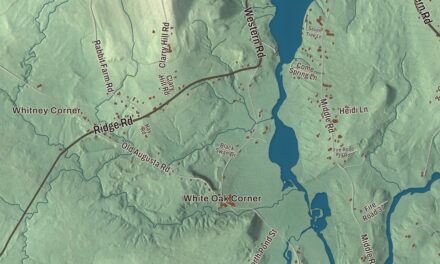 Map of Warren, Maine