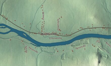 Map of Washburn, Maine