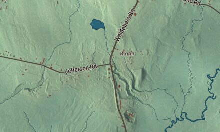 Map of Washington, Maine
