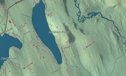 Map of Waterford, Maine