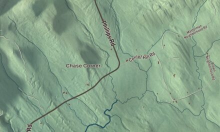 Map of Weld, Maine