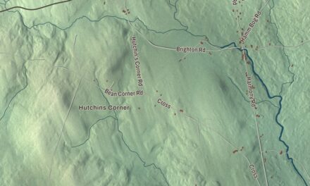 Map of Wellington, Maine