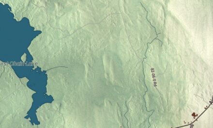 Map of Wesley, Maine