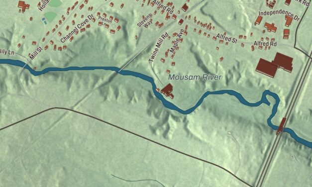 Map of West Kennebunk, Maine