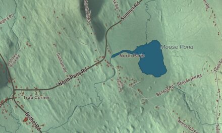 Map of West Paris, Maine