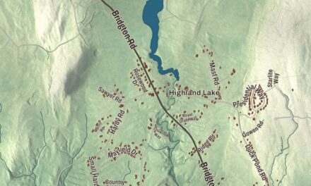 Map of Westbrook, Maine