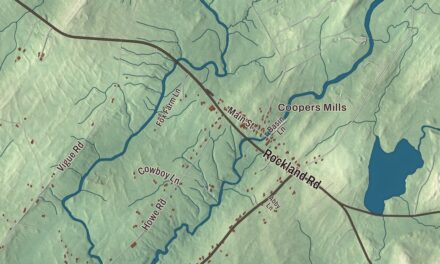 Map of Whitefield, Maine