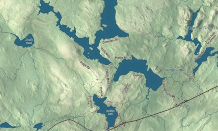 Map of Whiting, Maine