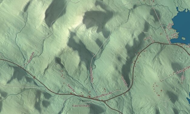 Map of Wilton, Maine