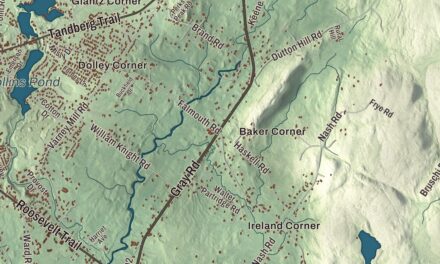 Map of Windham, Maine
