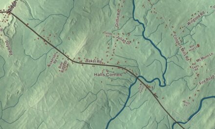 Map of Windsor, Maine