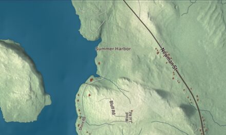 Map of Winter Harbor, Maine