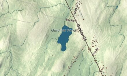 Map of Wiscasset, Maine