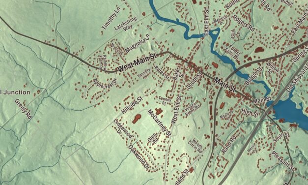 Map of Yarmouth, Maine