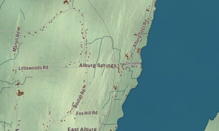 Map of Alburgh, Vermont