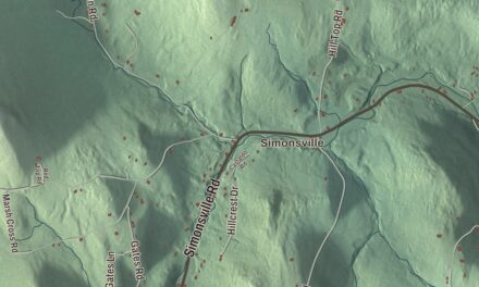 Map of Andover, Vermont