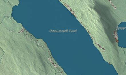 Map of Averill, Vermont