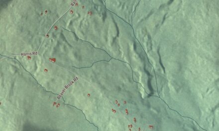 Map of Baltimore, Vermont