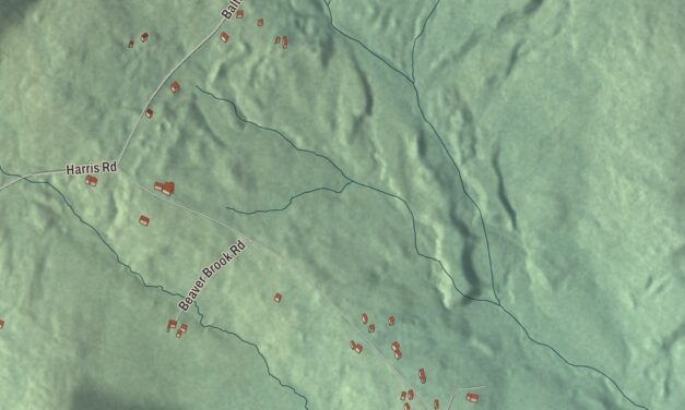 Map of Baltimore, Vermont