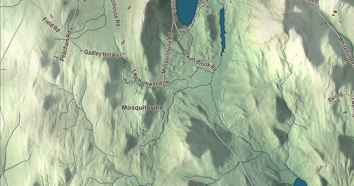 Map of Barnet, Vermont