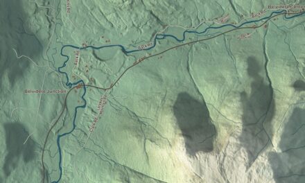 Map of Belvidere, Vermont