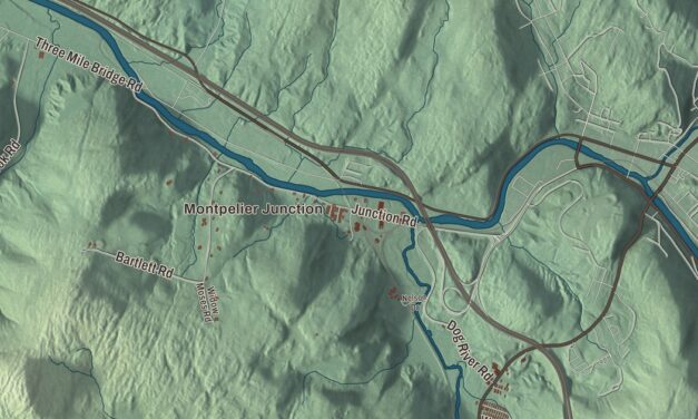 Map of Berlin, Vermont