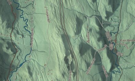 Map of Bethel, Vermont
