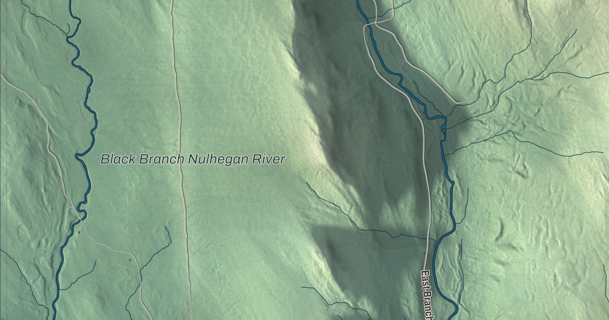 Map of Bloomfield, Vermont