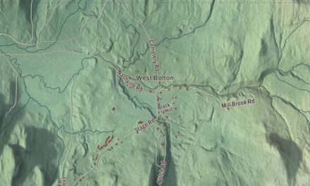 Map of Bolton, Vermont