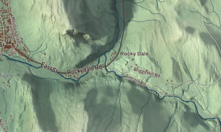 Map of Bristol, Vermont