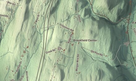 Map of Brookfield, Vermont