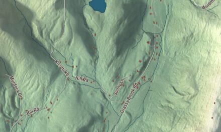 Map of Brookline, Vermont
