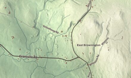 Map of Brownington, Vermont