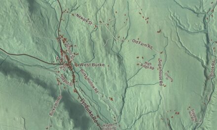 Map of Burke, Vermont