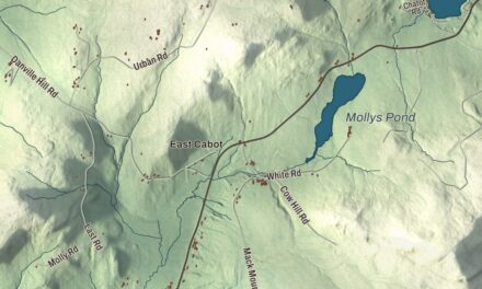 Map of Cabot, Vermont