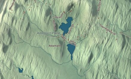 Map of Calais, Vermont