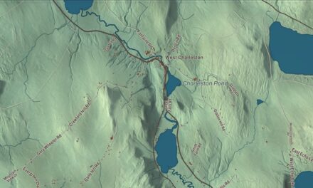 Map of Charleston, Vermont