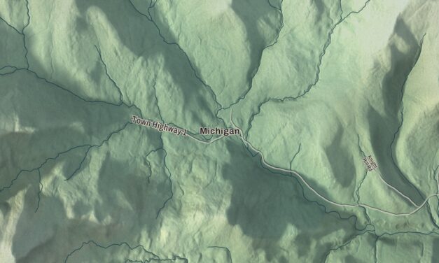 Map of Chittenden, Vermont