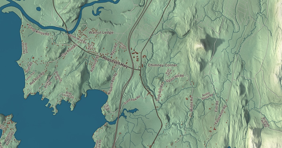 Map of Colchester, Vermont