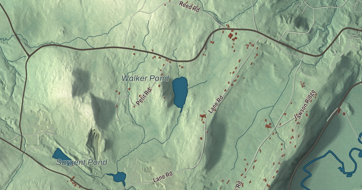 Map of Coventry, Vermont